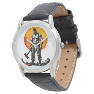 warrior barbarian medieval fantasy hummer strength watch