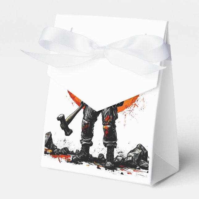 warrior barbarian medieval fantasy hummerFavor Box (Front Side)