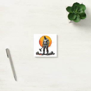 warrior barbarian medieval fantasy Post-It Notes