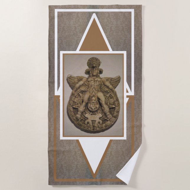 Warrior Beach Towel (Front)