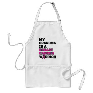 Warrior/Block/Grandma...Breast Cancer Standard Apron