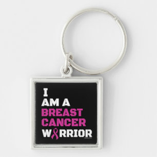 Warrior/Block/I am...Breast Cancer Keychain
