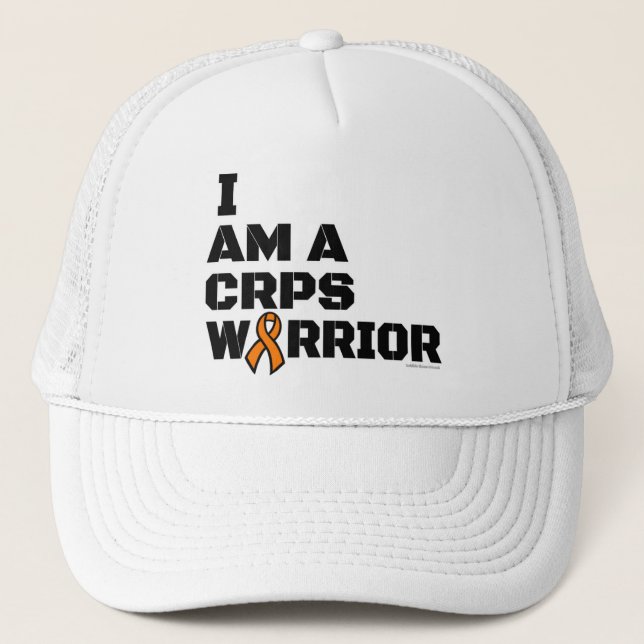 Warrior/Block/I Am...CRPS Trucker Hat (Front)