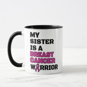 Warrior/Block/Sister...Breast Cancer Mug