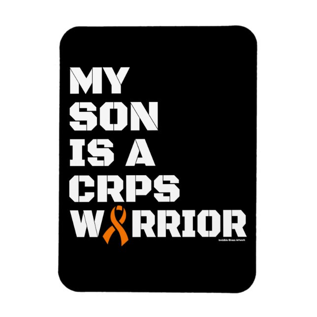 Warrior/Block/Son...CRPS Magnet (Vertical)