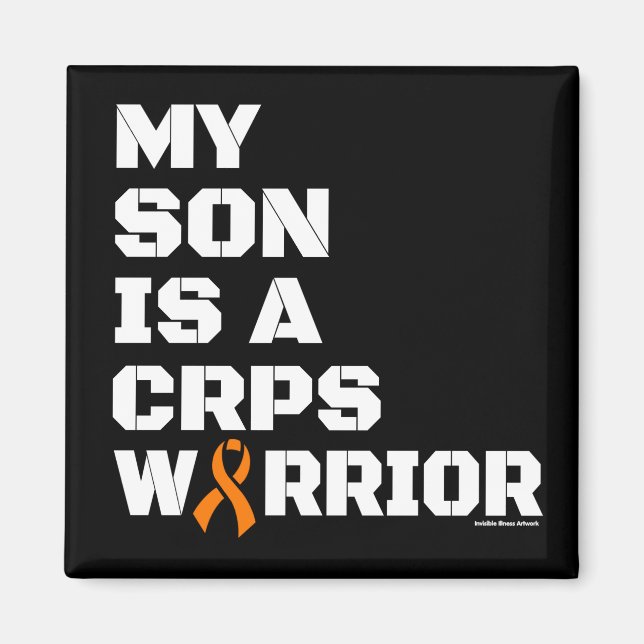 Warrior/Block/Son...CRPS Magnet (Front)