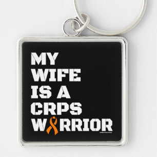 Warrior/Block/Wife...CRPS Keychain