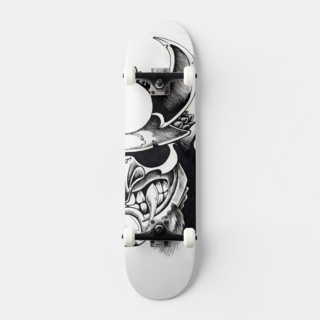 Warrior Board Skateboard (Front)