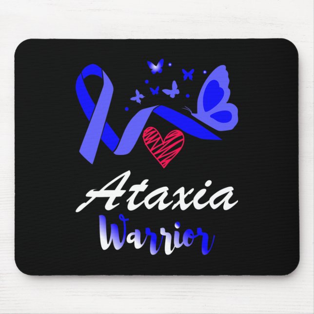 Warrior Butterfly Awareness Support  Mouse Pad (Front)