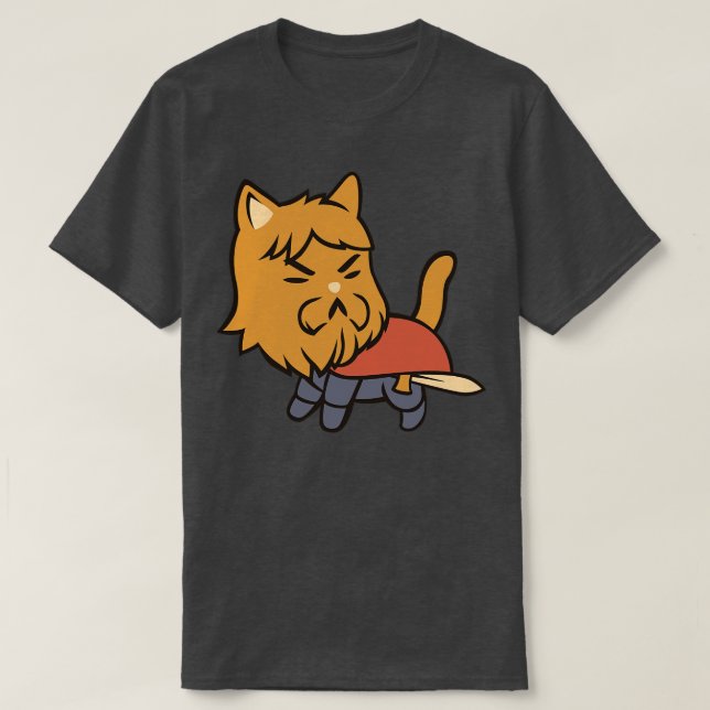 Warrior Cat by Tobe Fonseca T-Shirt (Design Front)