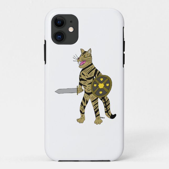 Warrior Cat Case-Mate iPhone Case (Back)