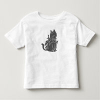 Warrior cat silhouette - Choose background colour