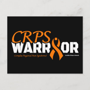 WARRIOR...CRPS POSTCARD
