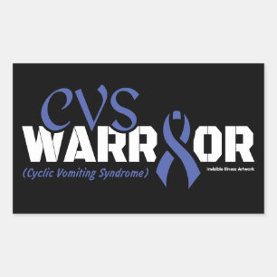 WARRIOR...CVS STICKER