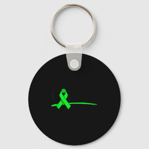 Warrior Depression Anxiety Mental Health Awareness Keychain