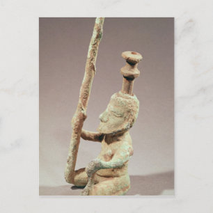 Warrior, Dong-son Civilisation, from Vietnam Postcard