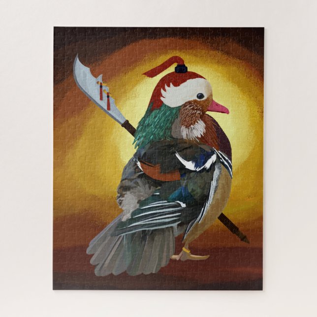 Warrior Duck Jigsaw Puzzle (Vertical)