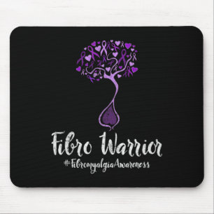 Warrior - Fibromyalgia Support And Awareness Mouse Pad