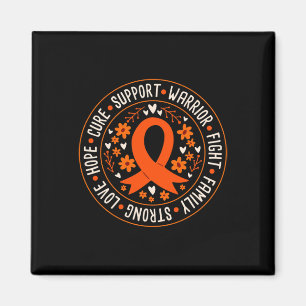 Warrior Fight Family Strong Love Hope Cure Support Magnet