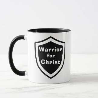 Warrior for Christ mug