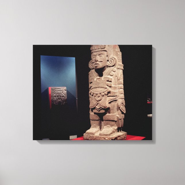 Warrior, from the Toltec Culture Canvas Print (Front)