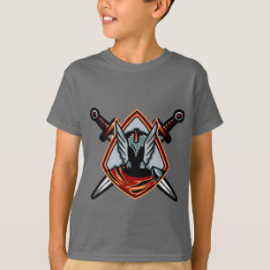 Warrior Helmet T-Shirt for Boys