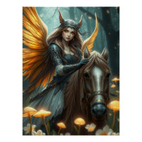 Warrior Horse Fairy Fantasy Art 