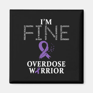Warrior I'm Fine  Magnet