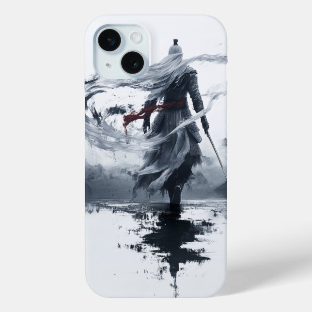 Warrior in Action - Epic Art and Dynamic ⚔️🔥 Case-Mate iPhone Case (Back)