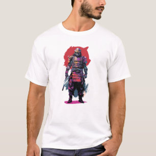Warrior In Brush Style T-Shirt