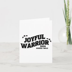 Warrior Kamala Harris Tim Walz Waltz 2024 1 Card