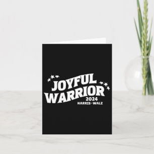 Warrior Kamala Harris Tim Walz Waltz 2024 2 Card