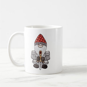 Warrior Knight Gnome Coffee Mug