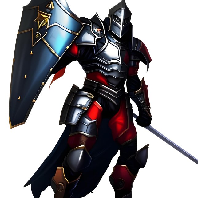 Warrior Knight  T-Shirt (Creator Uploaded)