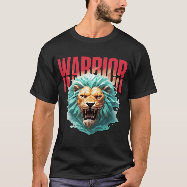 Warrior Lion T-Shirt (Front)