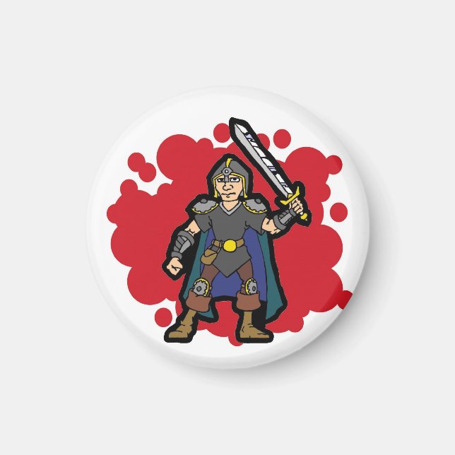 Warrior Magnet (Front)