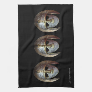 Warrior Mask Kitchen Towel