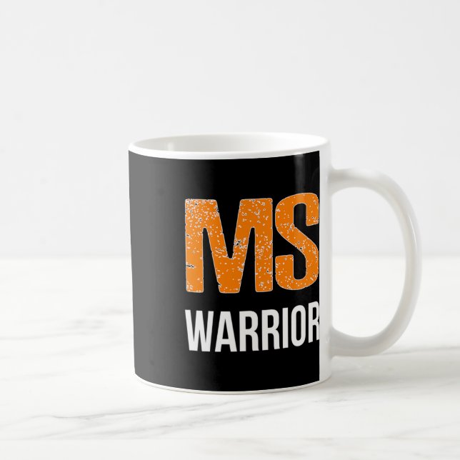 Warrior Multiple Sclerosis Awareness  Coffee Mug (Right)