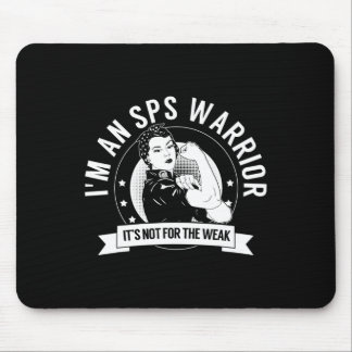Warrior Nftw - Stiff Person Syndrome Awareness Mouse Pad