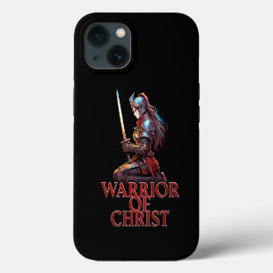Warrior of Christ Woman Prayer Christian Bible iPhone 13 Case