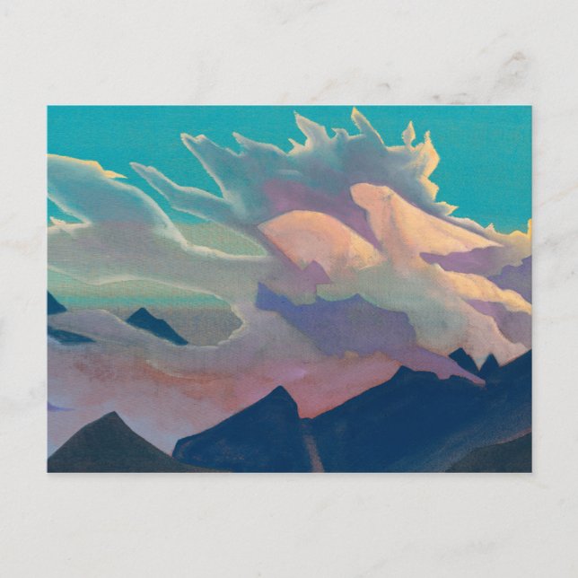 Warrior of Light, 1933 by Nicholas Roerich Postcard (Front)