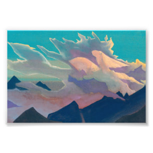 Warrior of Light by Nicholas Roerich Photo Print