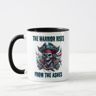Warrior Pirate Skull of Vengeance: Day of the Dead Mug