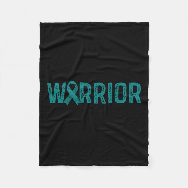 Warrior Post Traumatic Stress Disorder Awareness  Fleece Blanket (Front)