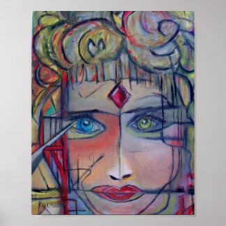 Warrior Princess by ValAries- 8" x 10" Print