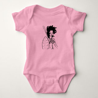 warrior queen baby bodysuit