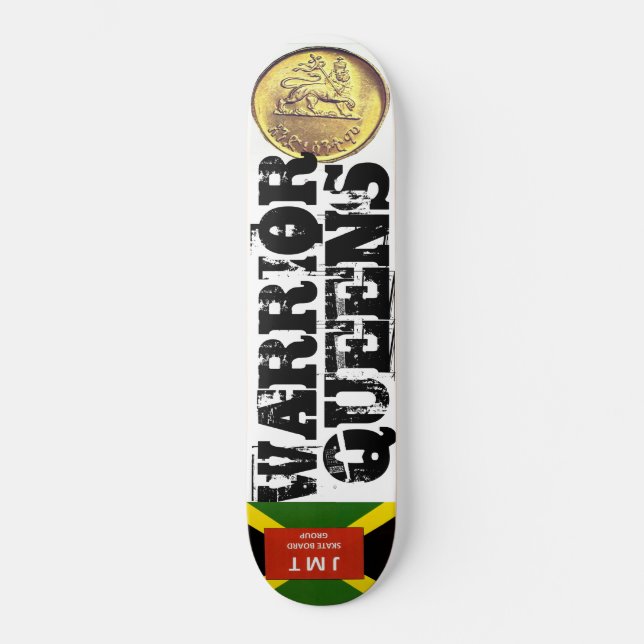 WARRIOR QUEENS Skateboard (Front)
