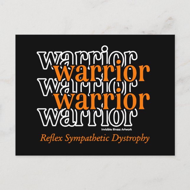 Warrior/Repeated...RSD Postcard (Front)
