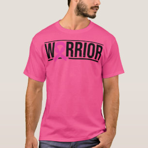Warrior Ribbon Heart Fight Awareness T-Shirt