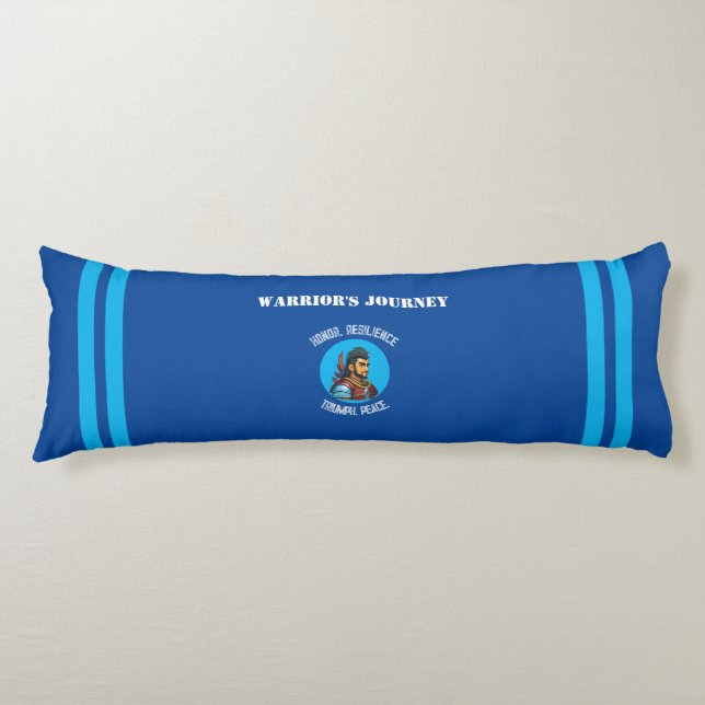 Warrior’s Path Body Pillow: A Creed of Courage Body Pillow (Front)